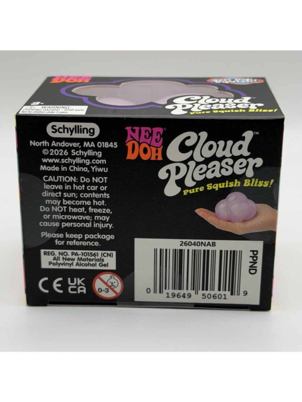 2 Schylling Nee Doh Cloud Pleaser Soft Doh Squish Squeeze Toys 26040NAB - Picture 6 of 7
